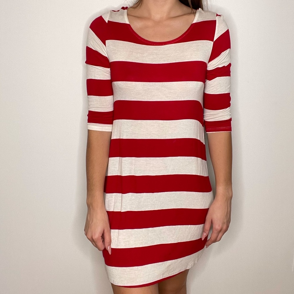 Dainty Hooligan Red White and Blue Flag Dress
